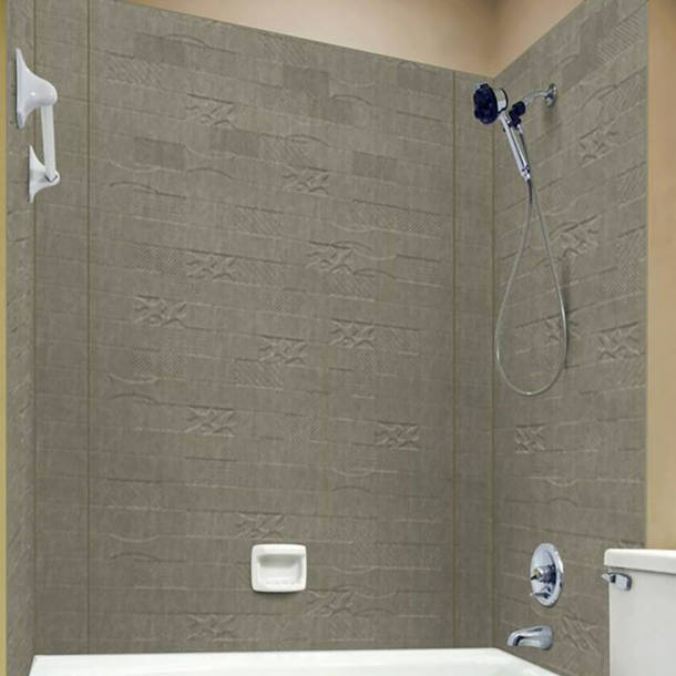 FromPlainToBeautifulInHours Versa Tile Mirroflex Tub and Shower